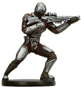 Star Wars Miniatures Bounty Hunters MANDALORIAN SOLDIER #58 